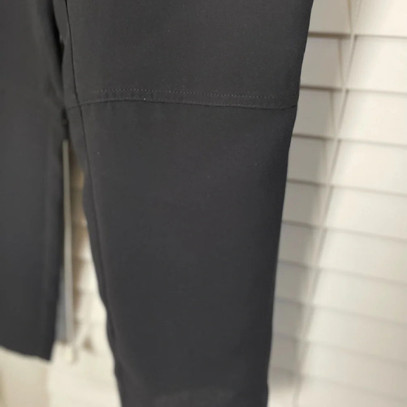 Derek Lam Design Nation Pants  Black Pleated Dress Cropped Career Sz 12 - Picture 3 of 9